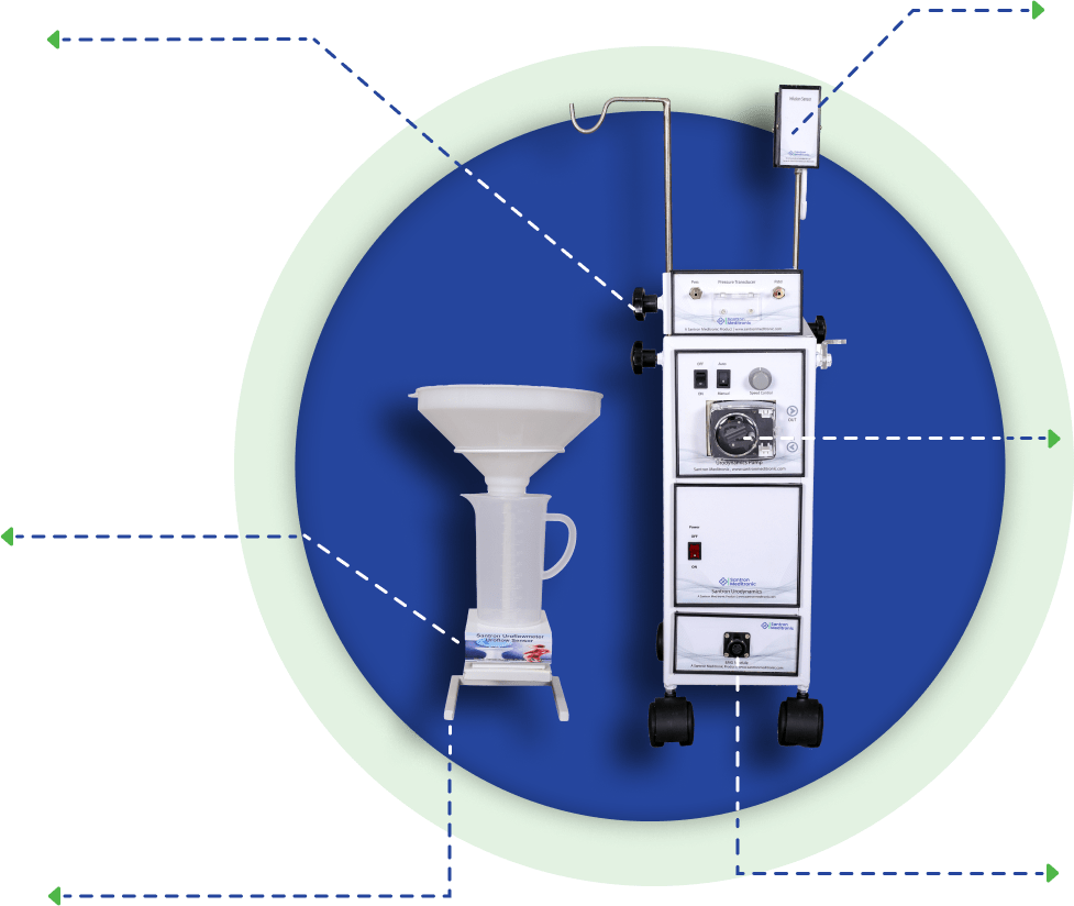 Santron PC based Urodynamics System Hardware Features | Santron Meditronic